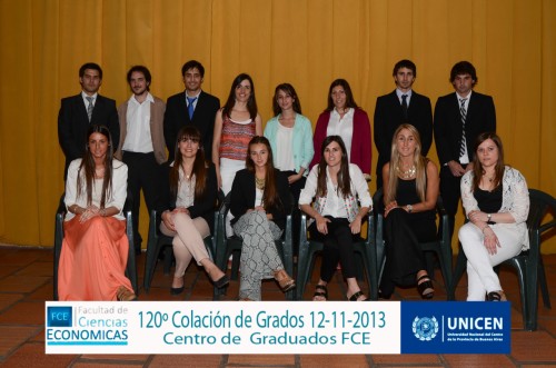 Foto grupal 120º Colación de Grados
