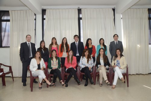 Foto grupal 124° Colacion de Grado - 1ra Parte