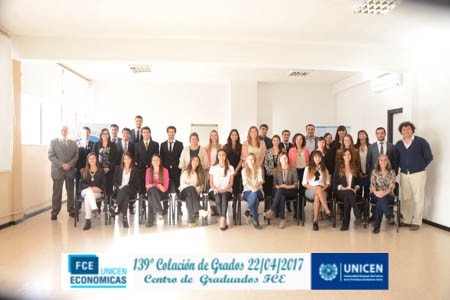 Foto grupal 139º Colación de Grados