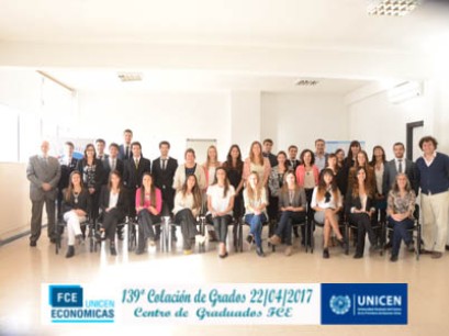 Foto grupal 139º Colación de Grados